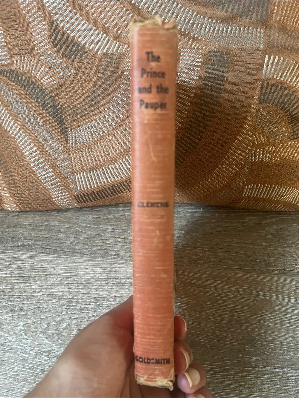 The Prince and the Pauper Decorative Red Coffee Table Book by Samuel L. Clemens